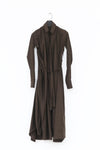 marc le bihan strappy shirt dress 2150 BRONZE